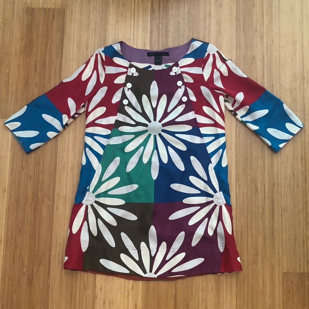 Marc By Marc Jacobs Retro Look Mini Dress